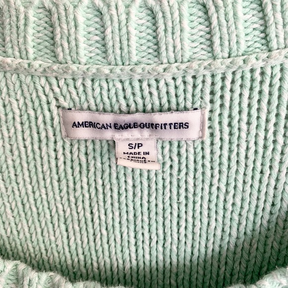 American Eagle Small Mint Sweater - Picture 2 of 13